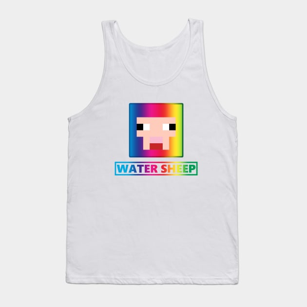 Water Sheep Jeb_ Tank Top by felixbunny